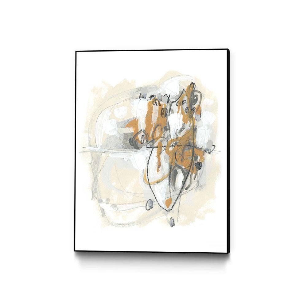 30 in. x 40 in. Spur II by June Erica Vess Framed Wall Art