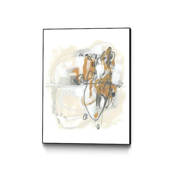 Unbranded 30 in. x 40 in. "Spur II" by June Erica Vess Framed Wall Art