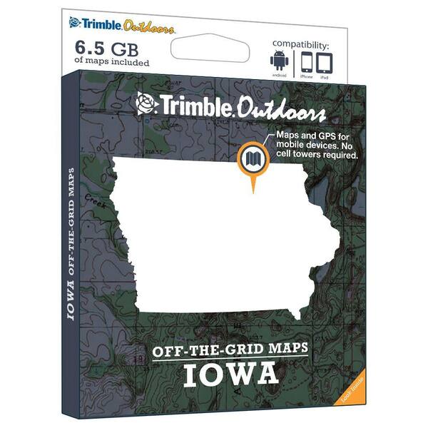 Trimble Outdoors Iowa Off-The-Grid Maps