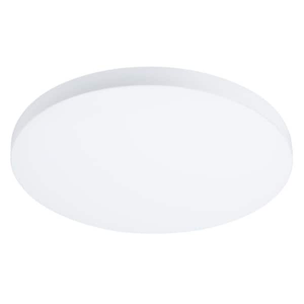 HALO SMX 18 in. Edgeless Surface Mount LED Downlight w/ Selectable Lumens, Color Temperatures, Dimming-Round