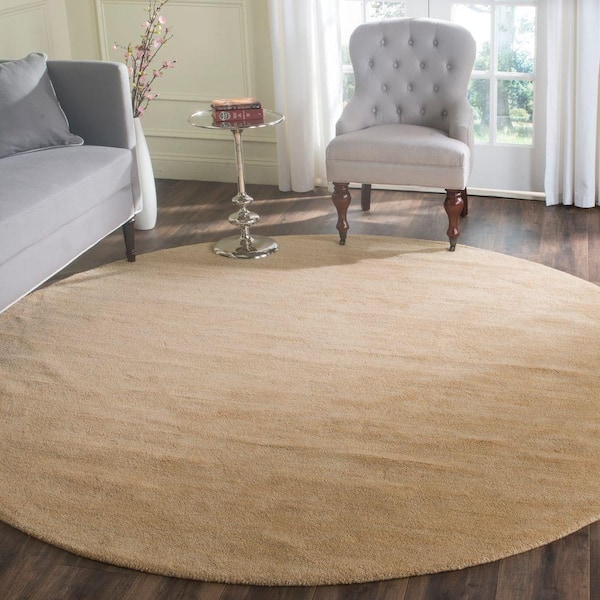 Safavieh Himalaya Beige 10 Ft X Round Solid Area Rug Him610e 10r The Home Depot Safavieh Himalaya Beige 10 Ft X, 10 Ft Round Rug