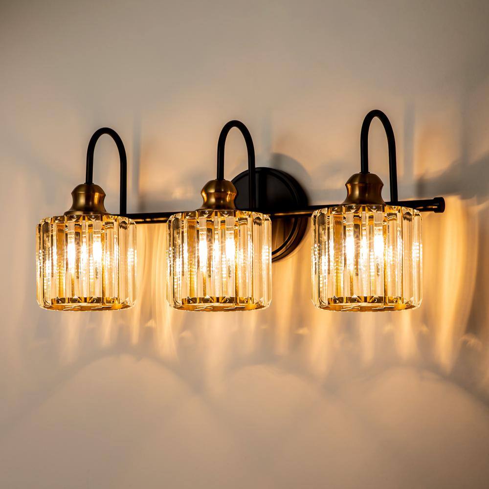 Reviews for Rennnsan Katherine 21.3 in. 3Light Modern Black with Gold