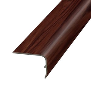 Flame 1.32 in. Thick x 1.88 in. Wide x 78.7 in. Length Vinyl Stair Nose Molding