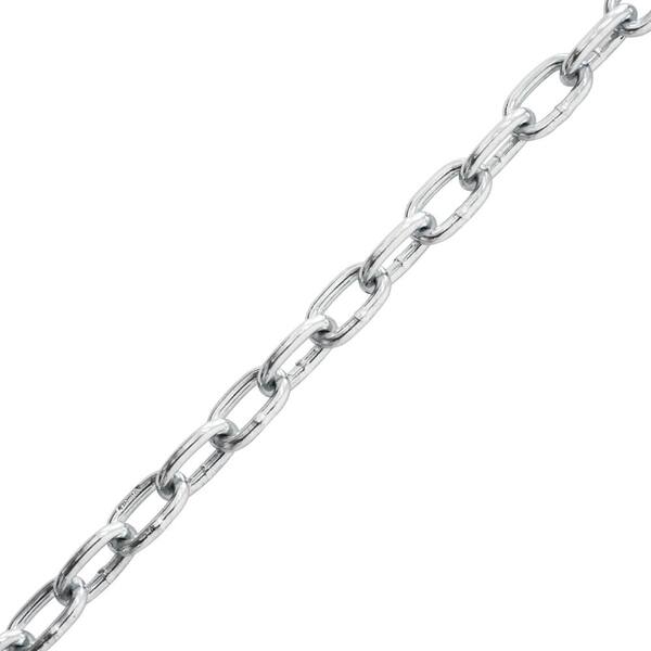 Everbilt 1 4 In X 1 Ft Grade 30 Galvanized Steel Proof Coil Chain 806666 The Home Depot