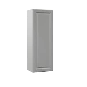 Designer Series Elgin Assembled 15x42x12 in. Wall Kitchen Cabinet in Heron Gray