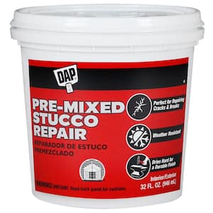 1 Qt. Pre-Mixed Stucco Patch Off-White