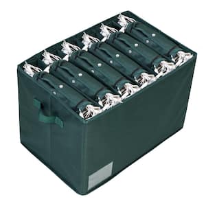 12 in. H Green Polyester Light Storage Box