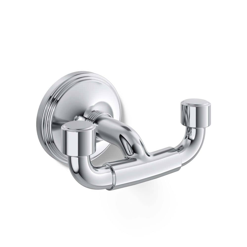 KOHLER Paces Wall Mounted J-Hook Robe Hook in Polished Chrome