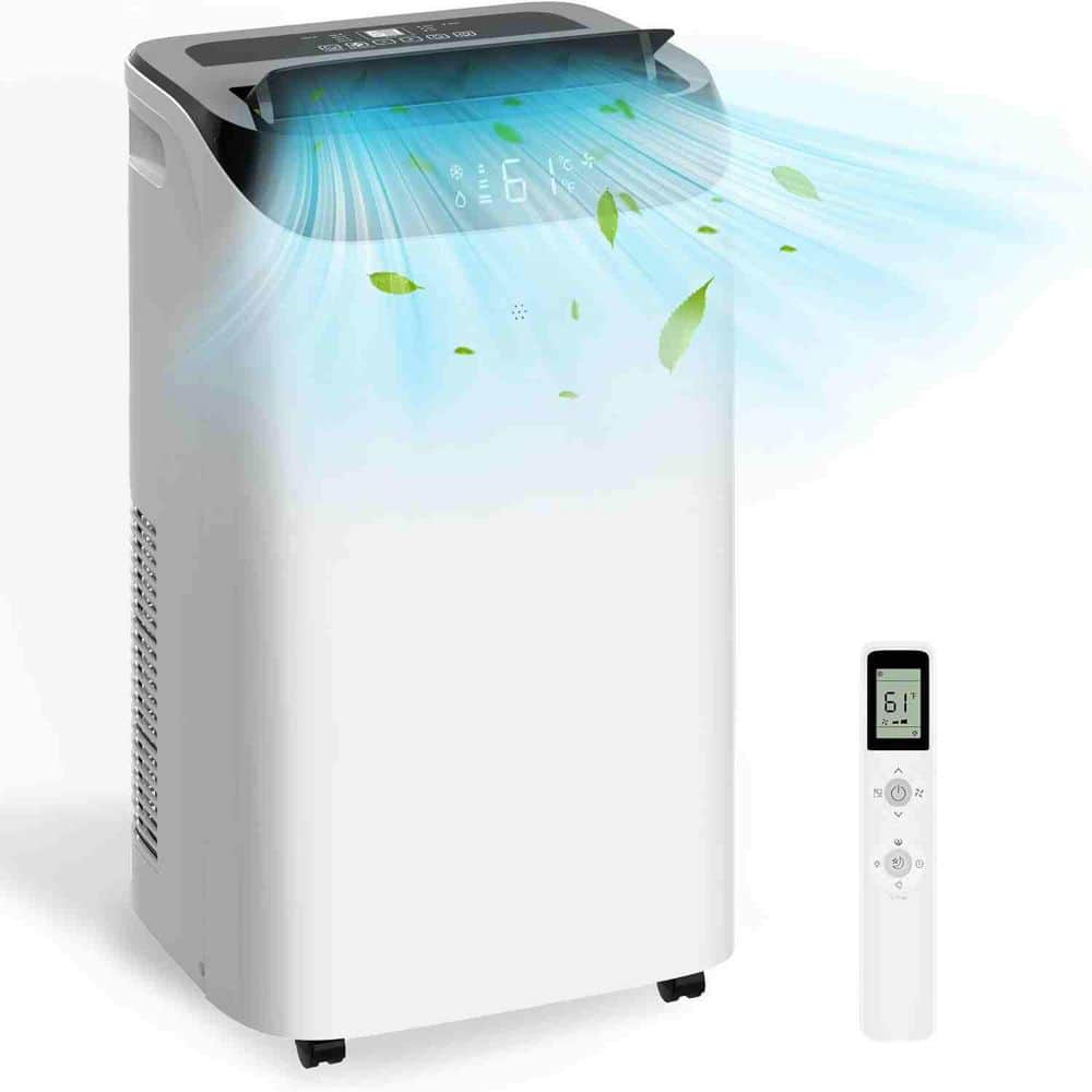 12,000 BTU (8,000 BTU DOE) Portable Air Conditioner Cools 600 Sq. Ft. with Remote, Alexa Support and SMART Wi-Fi Enabled price history on PriceWatchPro