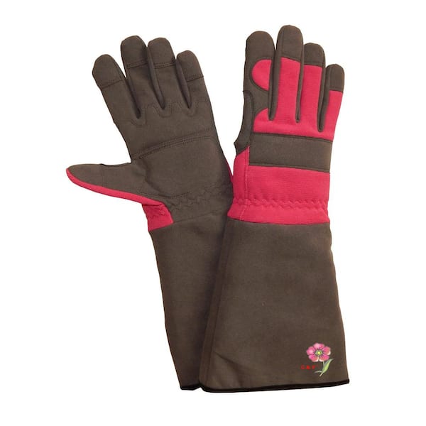 G & F Products Superior Garden Rose Women's Medium Gloves