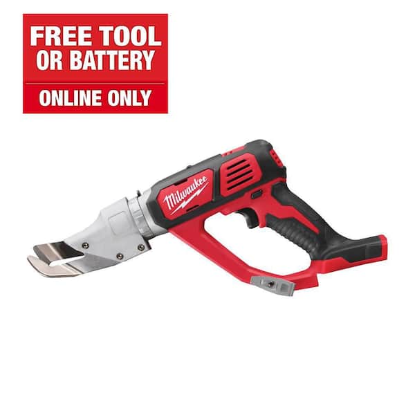 M18 18-Volt Lithium-Ion Cordless 18-Gauge Single Cut Metal Shear (Tool Only)