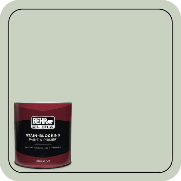 BEHR ULTRA 1 qt. #PPF-25 Terrace View Flat Exterior Paint & Primer