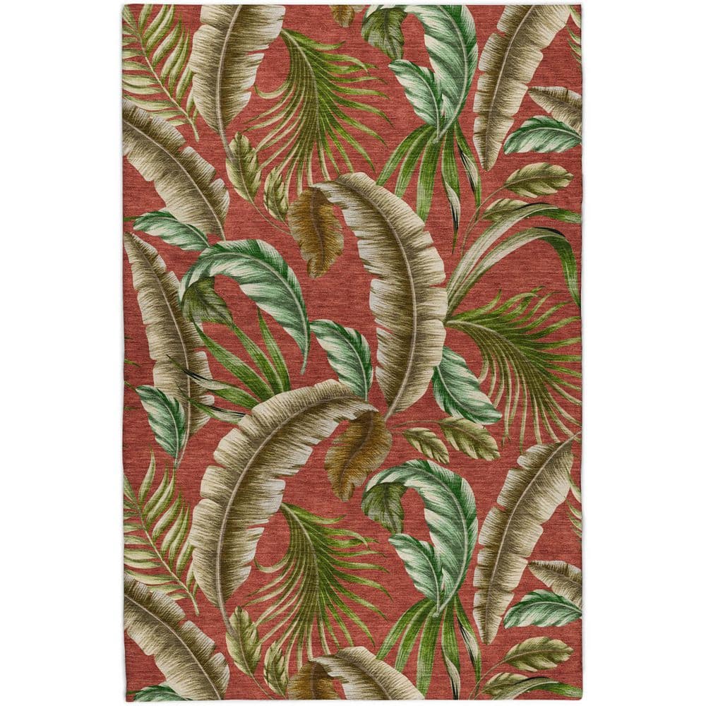 Dream Shag Premium Machine Washable Abstract ADS196 Spice 8 ft. x 10 ft. Area Rug price history on PriceWatchPro