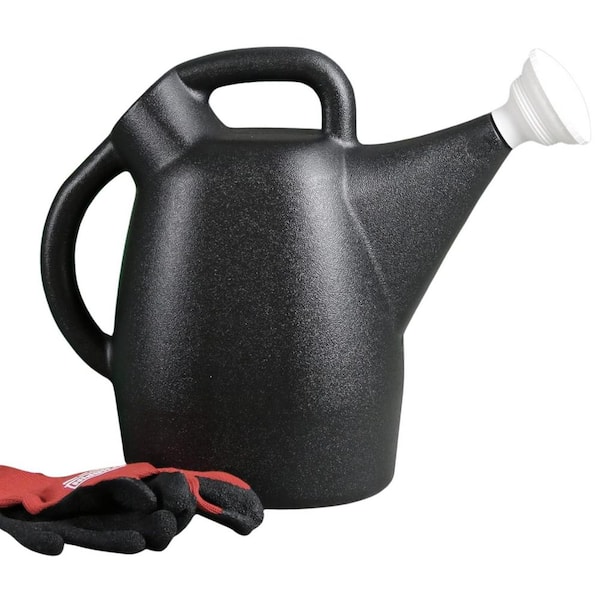 2 Gallon Watering Can for Indoor & Outdoor Plants, 100% Recycled Plastic with Removable Nozzle, Sprinkler Head