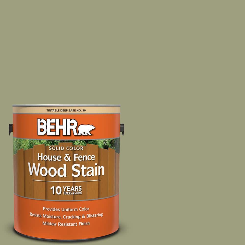 1 gal. #BIC-57 French Parsley Solid Color House and Fence Exterior Wood Sta