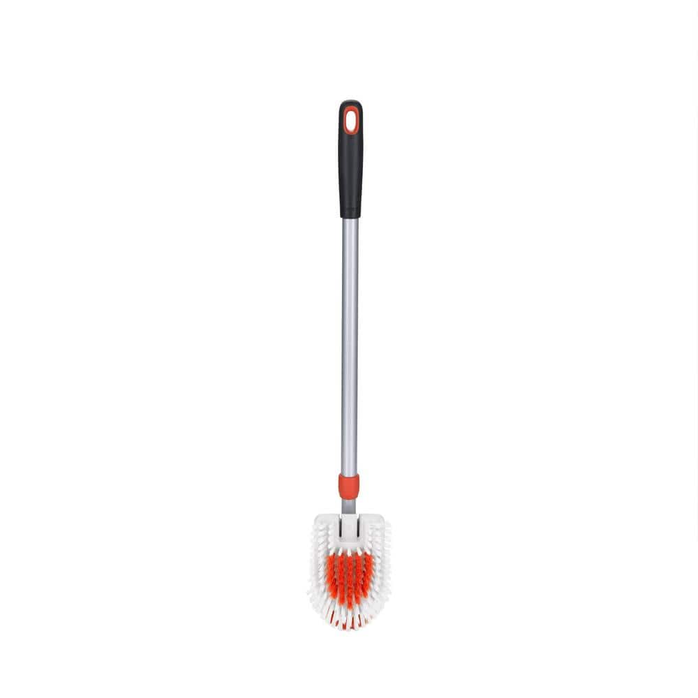 Extendable Alloy Steel Tub and Tile Cleaning Brush