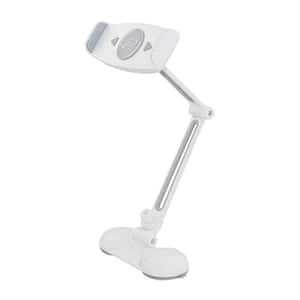 Aluminum Adjustable Phone/Tablet Holder for 7-12 in. Devices with Suction Mount