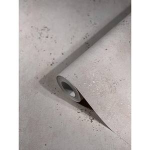 Beige Gray Concrete Non-Woven Removable Wallpaper Roll