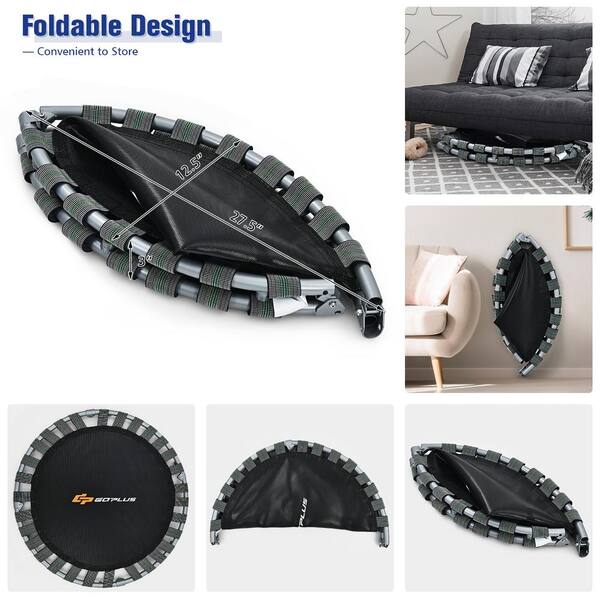 36 inch folding online trampoline