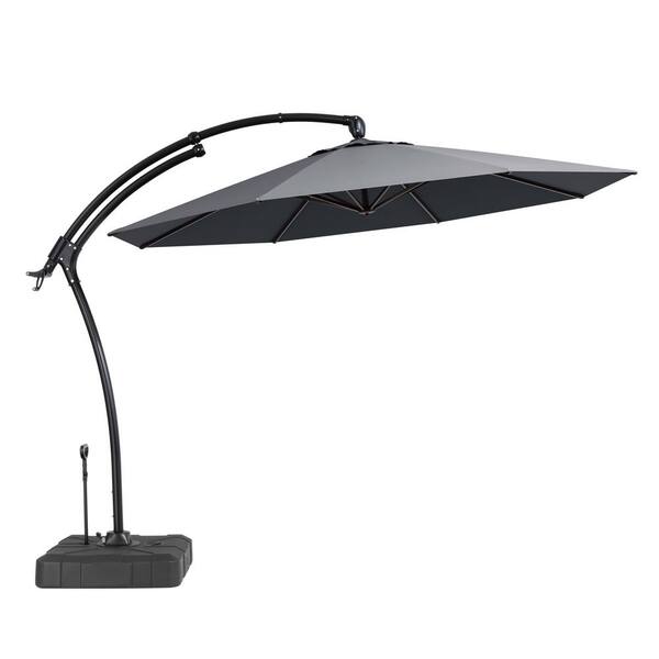 Crestlive Products 11 ft. Octagon Outdoor Offset Umbrella w/350