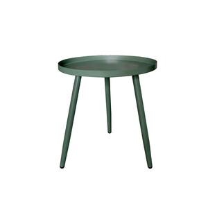 SignatureHome Green Finish Material Metal Whelan Plant Stand Side Table - (Dimensions: 16"W x 16"L x 17" H)