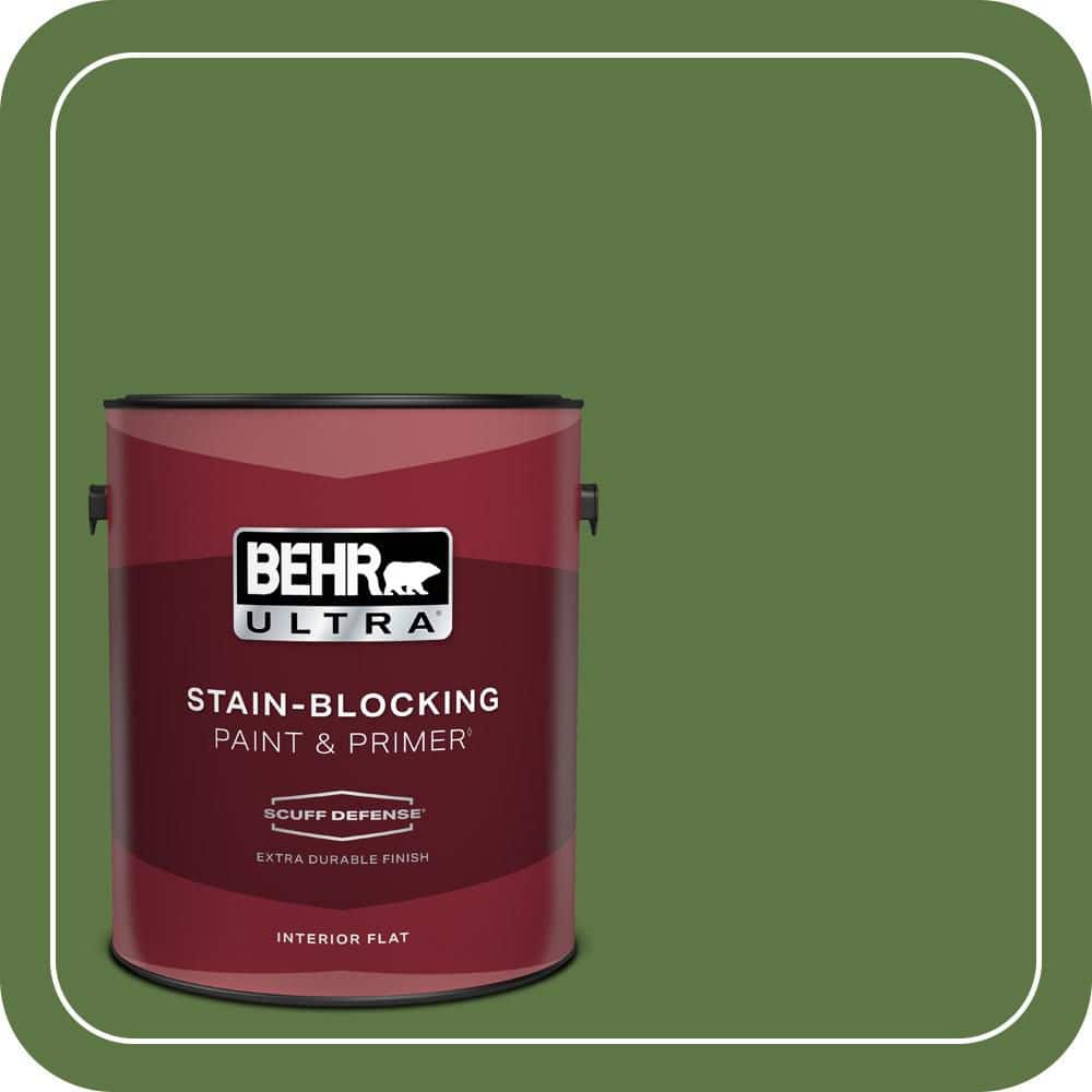 1 gal. #420D-7 Dill Pickle Extra Durable Flat Interior Paint & Primer price history on PriceWatchPro