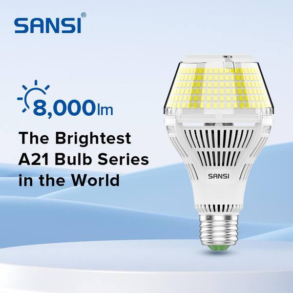 SANSI 500-Watt Equivalent 5000K Daylight BR40 Specialty Code 8000