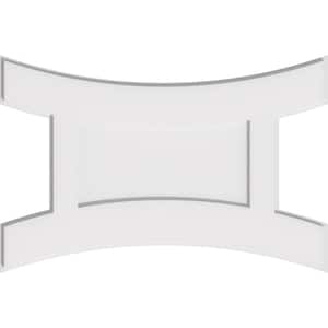 1 in. P X 28 in. W X 18-5/8 in. H Haven Architectural Grade PVC Contemporary Ceiling Medallion