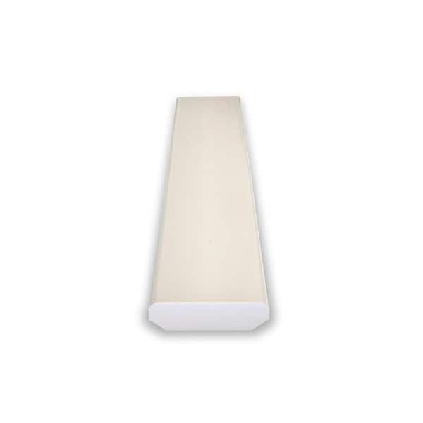 4 ft. 6293 Lumens 128-Watt Equivalent Integrated LED Dimmable White Diffused Lens Wraparound Light, 5000K Daylight 4 ft. 6293 Lumens 128-Watt Equivalent Integrated LED Dimmable White Diffused Lens Wraparound Light, 5000K Daylight