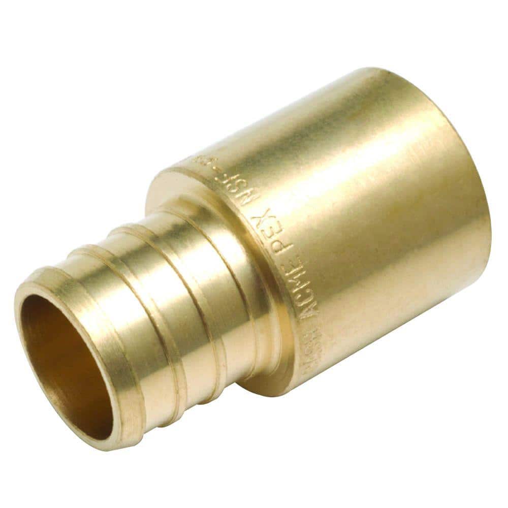 10-Pack SharkBite 1/2 in PEX Barb Brass Coupling Fitting 