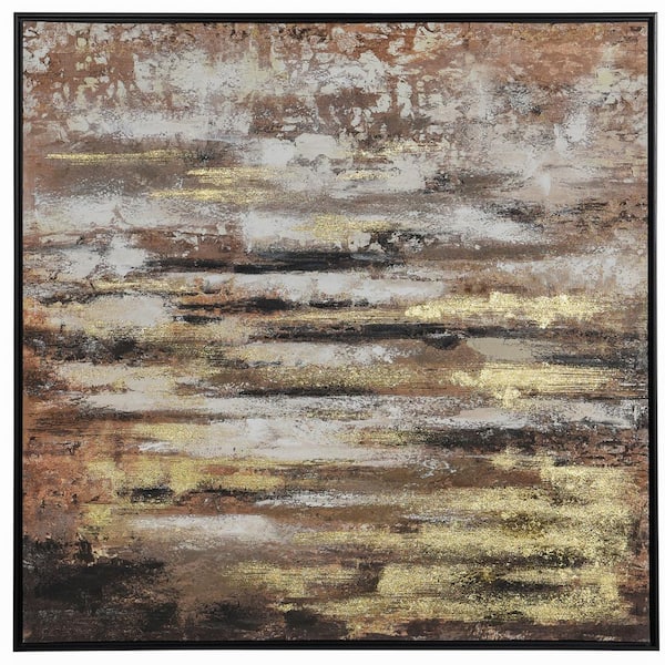 Painting I 1-Piece Framed Poster 39.37 in. x 39.37 in.