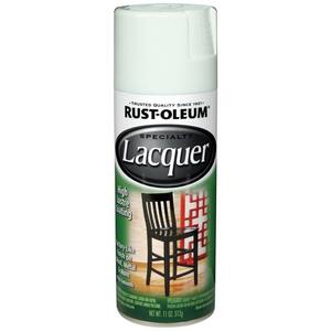 11 oz. Gloss White Lacquer Spray (6-Pack)