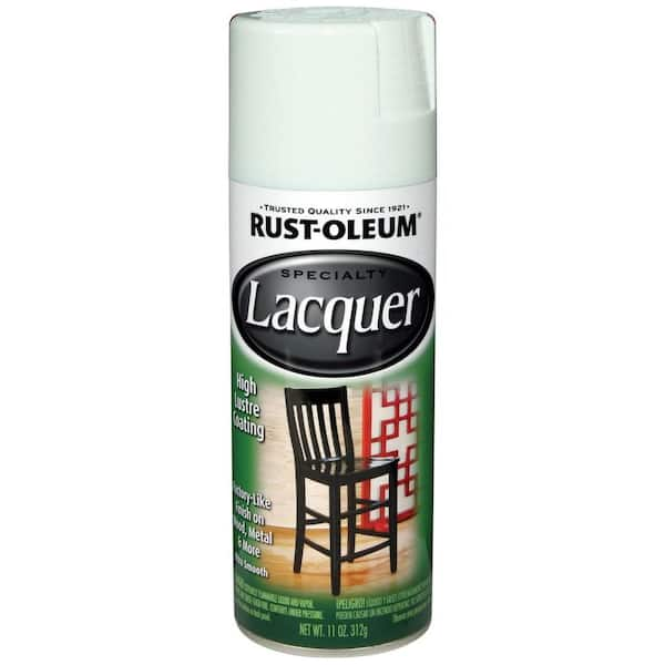 Rust-Oleum 352722 Automotive Custom Lacquer Spray Paint, 11 oz, Gloss White