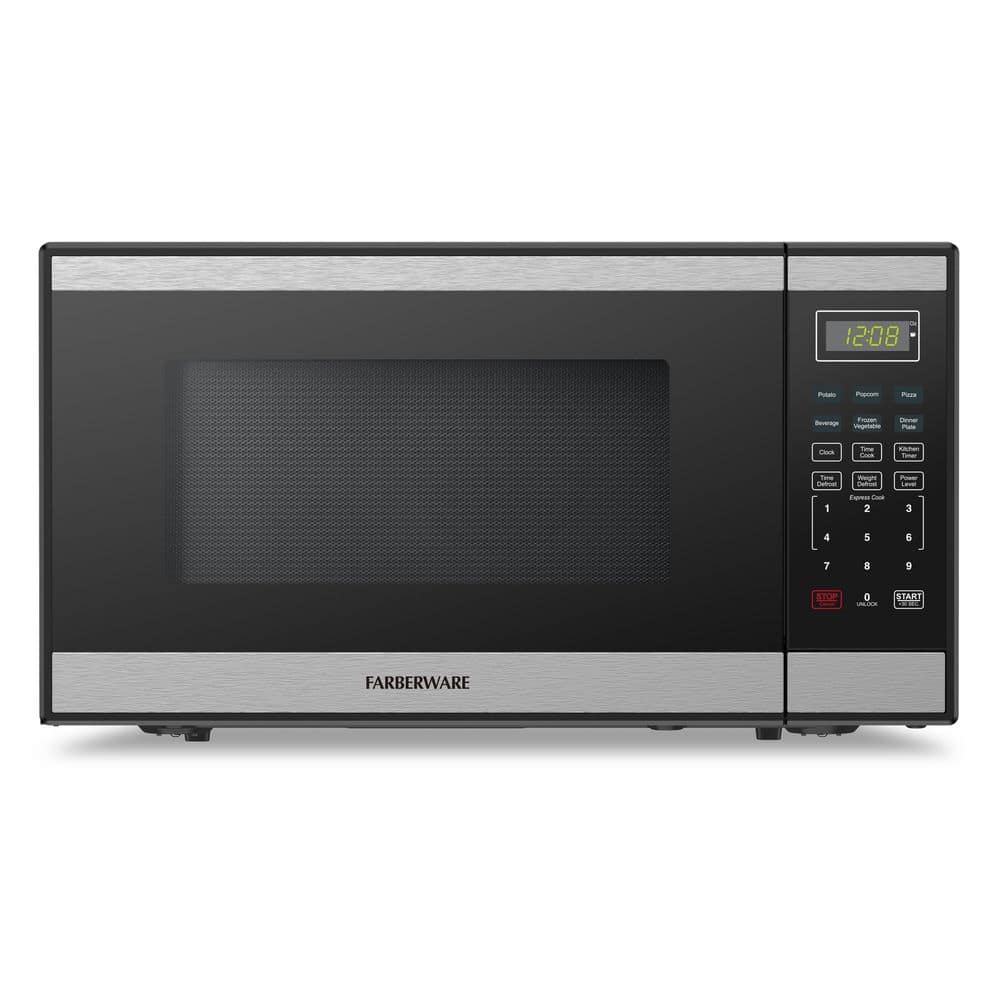 1.1 Cu. Ft. Black and Stainless Steel 1000-Watt Countertop Microwave Oven price history on PriceWatchPro