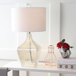 Jane 26 in. Glass Table Lamp, Clear