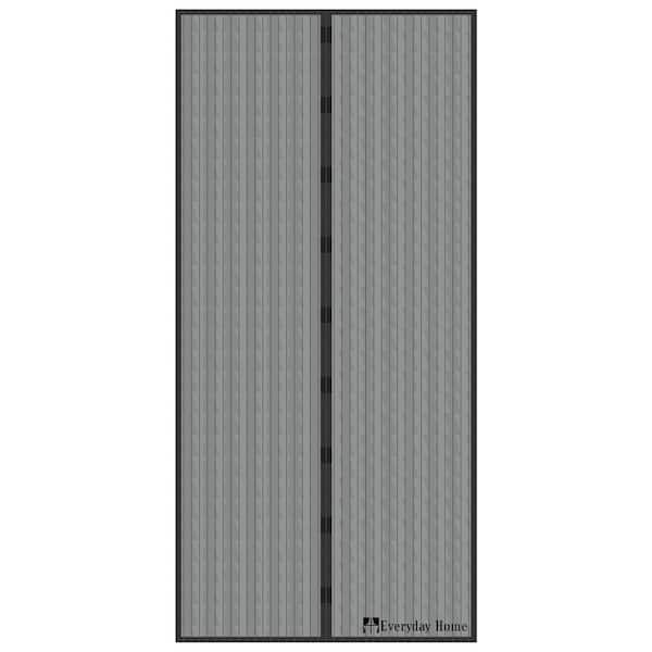 Everyday Home 38 in. x 80 in. Magnetic Screen Door with Heavy Duty Magnets and Mesh Curtain