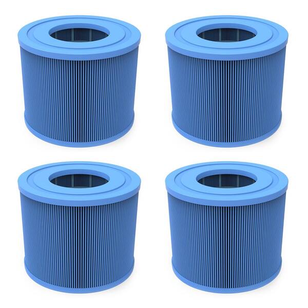 JLeisure 4.13 in. Dia Pool Water Filter Replacement Cartridge for ECO Pump (4-Pack)
