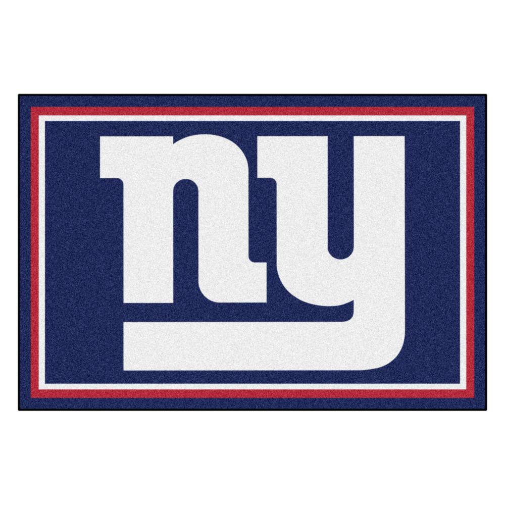 FANMATS NFL - New York Giants Helmet Rug - 34 in. x 42.5 in. 5803 - The  Home Depot