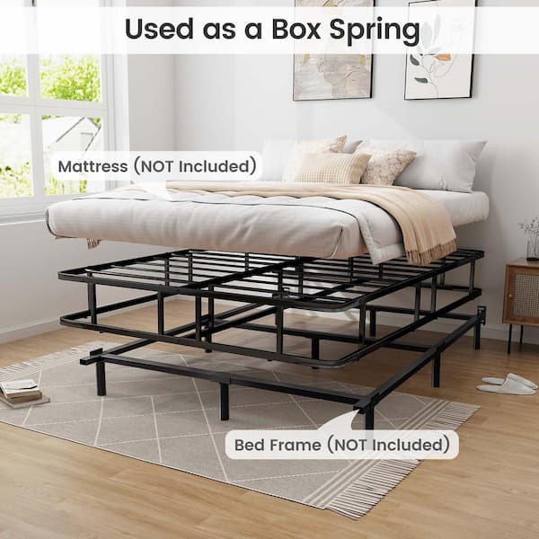 Spa Sensations by Zinus Compack Adjustable Steel Bed Frame, for