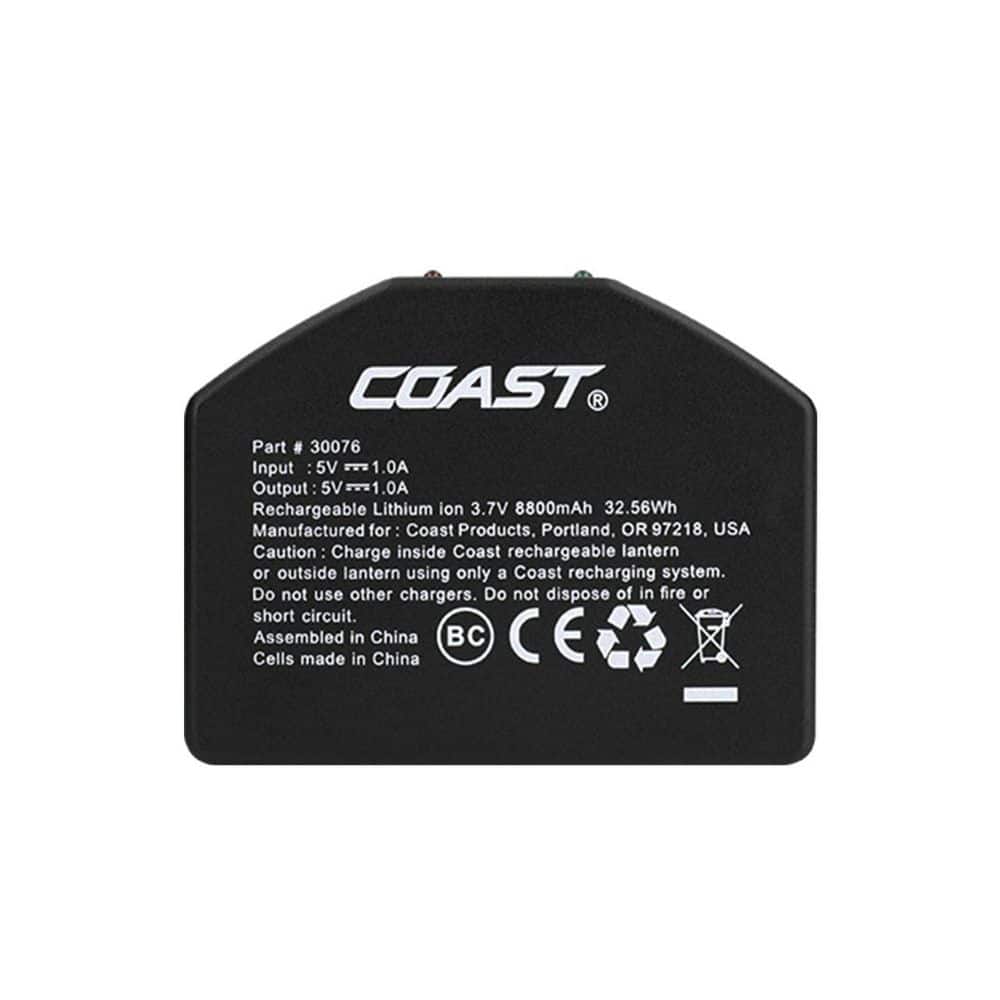 Coast ZX1010 ZITHION-X Micro-USB Rechargeable Battery for EAL26 Lantern  ZX1010 - The Home Depot
