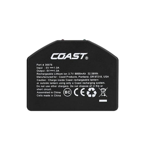 Coast EAL26 1250 Lumens Alkaline Battery Dual Power Camping