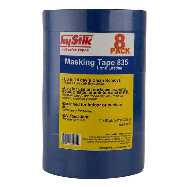 hyStik 835 1 in. x 60 yds. Painter's Tape (8-Pack)