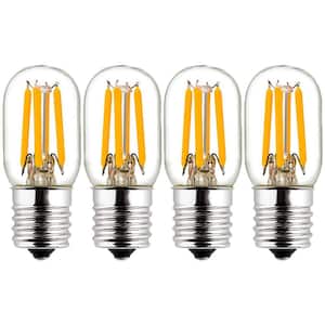 25-Watt Equivalent T7 Household Indoor LED Light Bulb in Cool White (4-Pack)