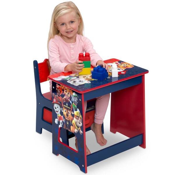 paw patrol desk set