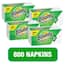 12.1 in. x 12 in White 1-Ply Napkins (200-Count, M - rated 4.7077 stars from 65 reviews
