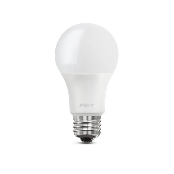 NovaPollo A19 LED Light Bulbs 6-Pack – 100W Equivalent, 5000K Daylight, 1520LM, 14W, E26 Base, Non-Dimmable, 10,000-Hour Lifespan