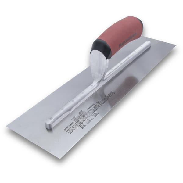 MARSHALLTOWN 14 in. x 4-3/4 in. Curved Durasoft Handle Finishing Trowel