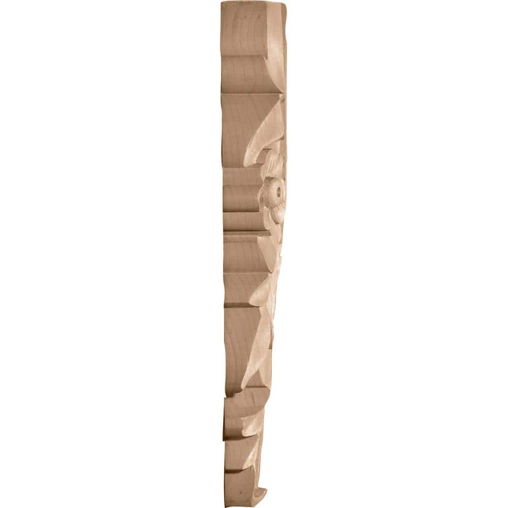 Small Alder Wood Dover Drop Onlay, 4.25" x 7.25"