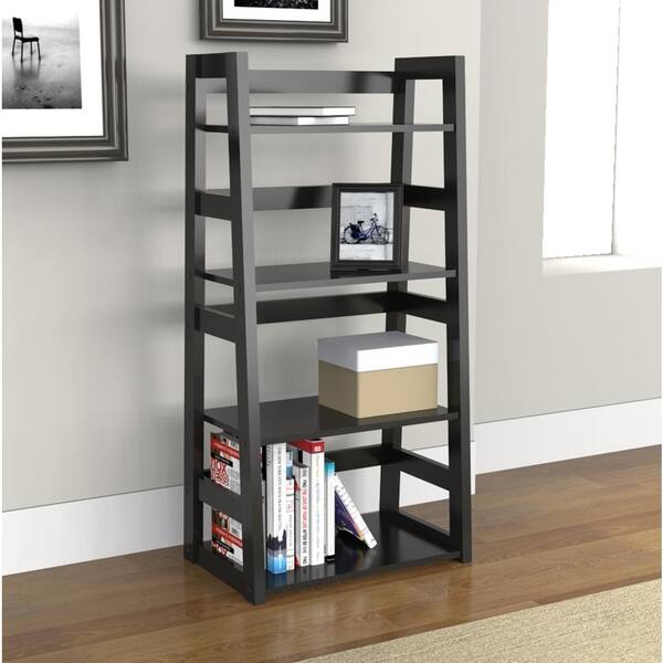 Trestle bookcase hot sale espresso