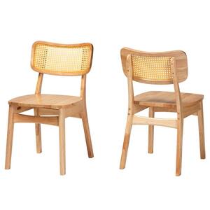 Tadeo Oak Brown Dining Chair (Set of 2)